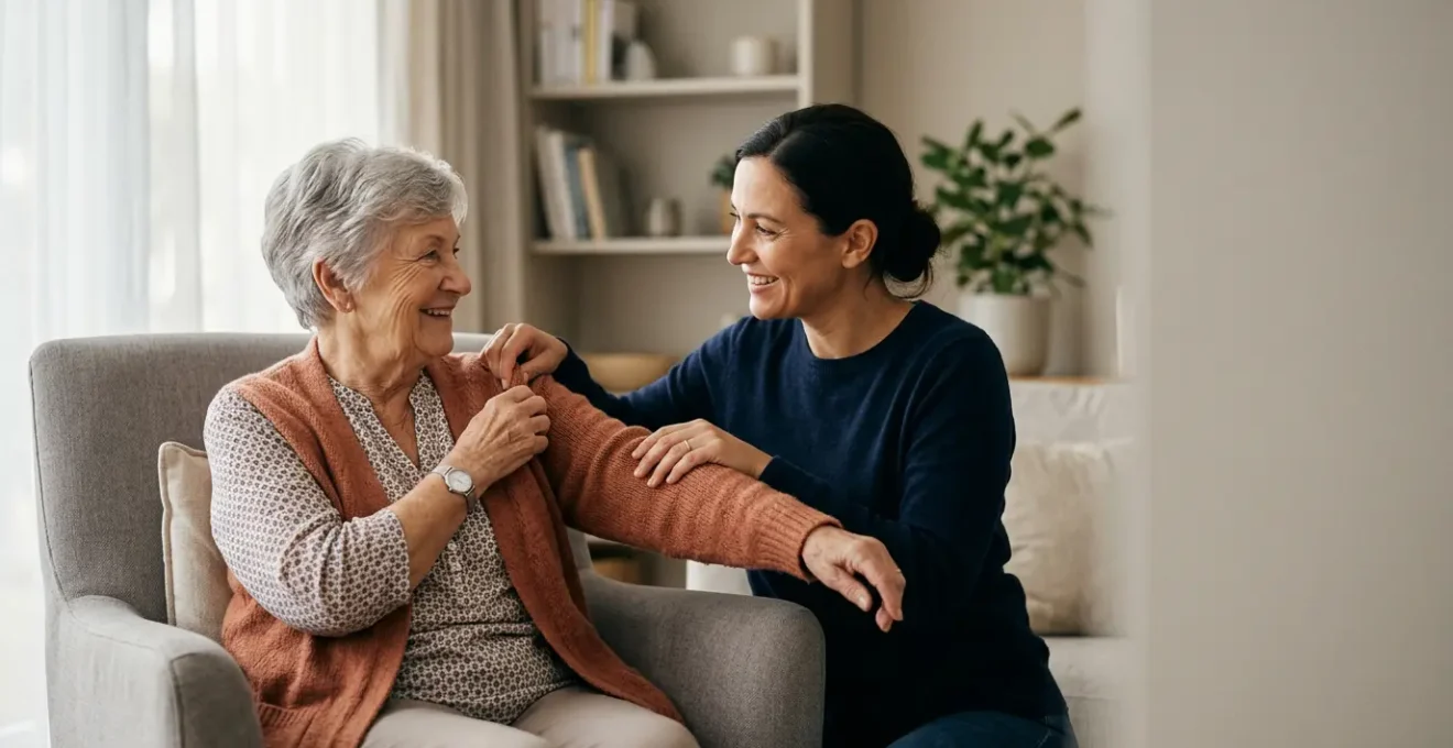 Personne en situation de perte d'autonomie recevant une assistance pour les actes de la vie quotidienne