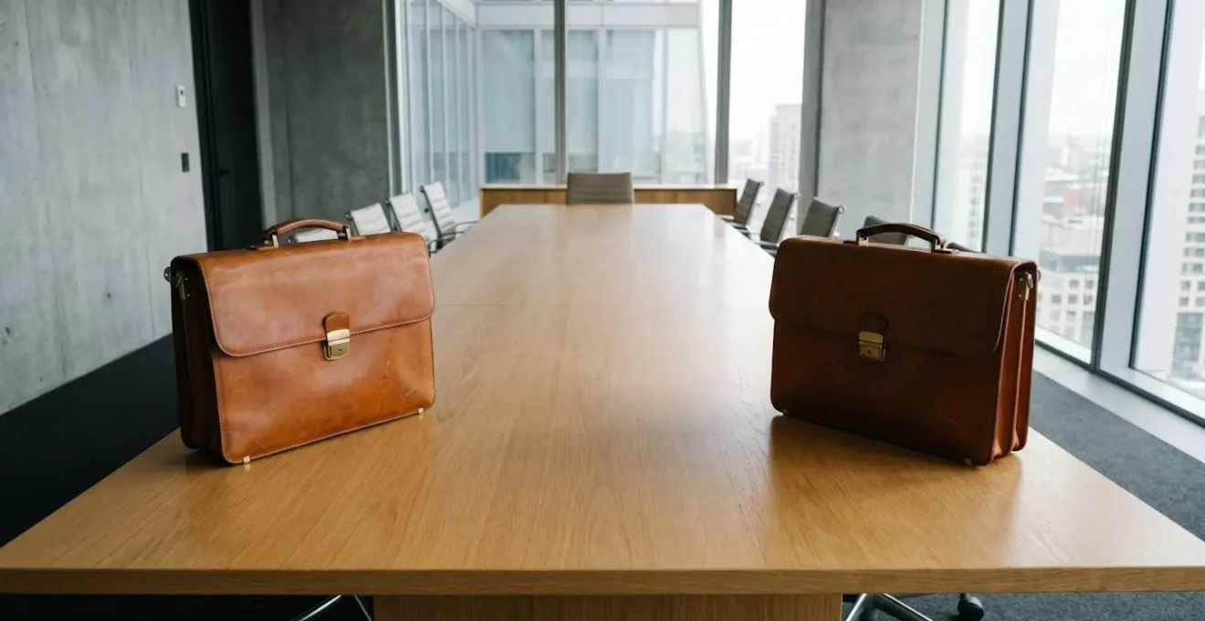 Représentation visuelle du mécanisme d'assurance décès croisée entre associés d'entreprise pour sécuriser la continuité