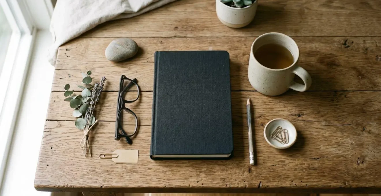 Espace de travail à domicile illustrant la frontière entre vie privée et professionnelle